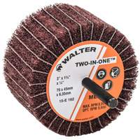 Meule &agrave; lamelles abrasives Two-In-One Planification Entrepots Molloy