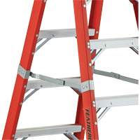 6600 AA Series Industrial Extra Heavy-Duty 2-Way Stepladders, Fibreglass, 375 lbs. Capacity, 4' Planification Entrepots Molloy