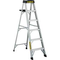 3400 Series Industrial Extra Heavy-Duty Step Ladder, 6', Aluminum, 300 lbs. Capacity, Type 1A Planification Entrepots Molloy