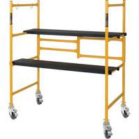 Jobsite Series 4' Basic Mini Scaffold Kit, Steel Frame, 41" D x 45-3/4" H Planification Entrepots Molloy