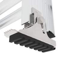 Jobsite Series Extension Ladder, 250 lbs. Cap., 28' H, Grade 3 Planification Entrepots Molloy