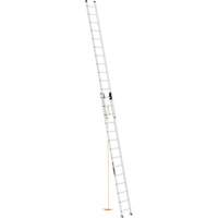 Jobsite Series Extension Ladder, 250 lbs. Cap., 28' H, Grade 3 Planification Entrepots Molloy