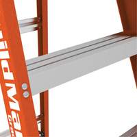 Escabeau, 12', Fibre de verre, Capacit&eacute; 375 lb, Type 1AA Planification Entrepots Molloy