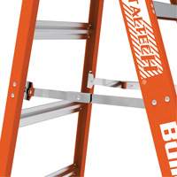 Escabeau, 12', Fibre de verre, Capacit&eacute; 375 lb, Type 1AA Planification Entrepots Molloy