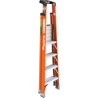 Safespace Platform Step Ladder, 4', 300 lbs. Cap. Planification Entrepots Molloy