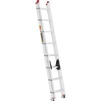 Jobsite Series Extension Ladder, 200 lbs. Cap., 16' H, Grade 3 Planification Entrepots Molloy