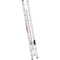 Jobsite Series Extension Ladder, 200 lbs. Cap., 20' H, Grade 3 Planification Entrepots Molloy