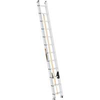 Jobsite Series Extension Ladder, 225 lbs. Cap., 24' H, Grade 2 Planification Entrepots Molloy