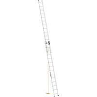Jobsite Series Extension Ladder, 225 lbs. Cap., 28' H, Grade 2 Planification Entrepots Molloy