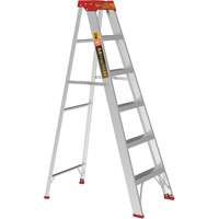 Step Ladder, 6', Aluminum, 200 lbs. Capacity, Type 3 Planification Entrepots Molloy