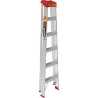 Step Ladder, 6', Aluminum, 200 lbs. Capacity, Type 3 Planification Entrepots Molloy