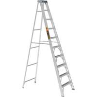 Step Ladder, 10', Aluminum, 225 lbs. Capacity, Type 2 Planification Entrepots Molloy