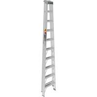 Step Ladder, 10', Aluminum, 225 lbs. Capacity, Type 2 Planification Entrepots Molloy