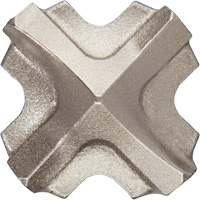 MX4 4-Cutter Rotary Hammer Drill Bit, 7/8", SDS-Plus Shank, Carbide Planification Entrepots Molloy