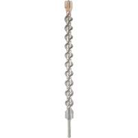 MX4 4-Cutter SDS-Plus Rotary Hammer Drill Bit, 1-1/8", SDS-Plus Shank, Carbide Planification Entrepots Molloy