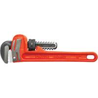 Heavy-Duty Cast Iron Pipe Wrench, 3/4" Jaw Capacity, 6" Long, Powder Coated Finish, None Handle Planification Entrepots Molloy