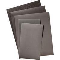 Feuille de papier abrasif, 9" x 11", Grain 600, Oxyde d'aluminium VU276 | Planification Entrepots Molloy