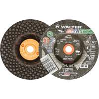 Flexcut Depressed Centre Grinding Wheels, 5", 36 Grit, Aluminum Oxide, 5/8"-11, 12200 RPM, Type 29 Planification Entrepots Molloy