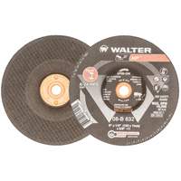 Disque de meulage et tronçonnage HP, 6" x 1/8", Arbre 5/8"-11, Oxyde d'aluminium, Type 27 Planification Entrepots Molloy