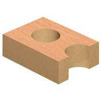 Forets pour trou de passage &agrave; pointes au carbure, Diam&egrave;tre de 2/5" Planification Entrepots Molloy