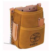 &eacute;tui &agrave; outils, Porte-outil, Cuir, 5 Poches Planification Entrepots Molloy