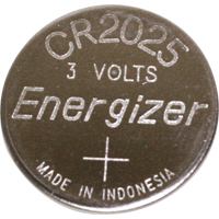 CR2025 - Lithium Batteries, 3 V Planification Entrepots Molloy