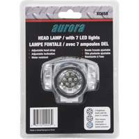 Lampe frontale, DEL, 28 lumens, 20 hres de fonctionnement, piles AAA Planification Entrepots Molloy