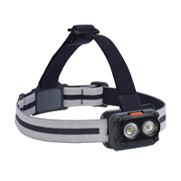 Hardcase Rugged Headlamp, LED, 325 Lumens, 6.5 Hrs. Run Time, AA Batteries Planification Entrepots Molloy