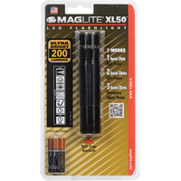 XL50Flashlights, LED, 200 Lumens, AAA Batteries Planification Entrepots Molloy