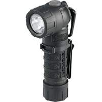 PolyTac&reg; 90 X Right Angle Flashlight, LED, CR123A Batteries, Polymer Planification Entrepots Molloy