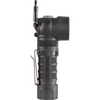 PolyTac&reg; 90 X Right Angle Flashlight, LED, CR123A Batteries, Polymer Planification Entrepots Molloy