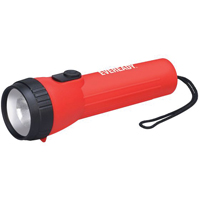 Industrial General Purpose Flashlight, LED, 25 Lumens, D Batteries Planification Entrepots Molloy
