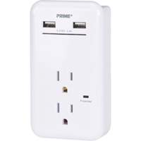 Prime&reg; USB Charger with Surge Protector Planification Entrepots Molloy