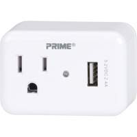 Prime&reg; USB Charger with Surge Protector Planification Entrepots Molloy