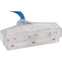 Cordon rallonge en caoutchouc TPE avec indicateur lumineux, Toutes saisons, SJEOW, AWG 14/3, 15 A, 3 prise(s), 25' Planification Entrepots Molloy