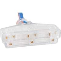 Cordon rallonge en caoutchouc TPE avec indicateur lumineux, Toutes saisons, SJEOW, AWG 12/3, 15 A, 3 prise(s), 25' Planification Entrepots Molloy