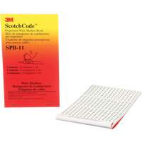 ScotchCode™ Pre-Printed Wire Marker Book XH304 | Planification Entrepots Molloy