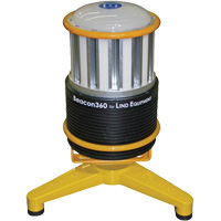 Beacon360 GO Portable Work Light with Floor Stand, LED, 45 W, 6000 Lumens, Aluminum Housing Planification Entrepots Molloy
