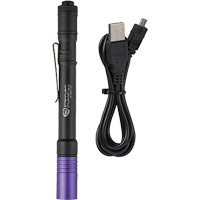 Stylus Pro&reg; USB UV Penlight, LED, Aluminum Body, Rechargeable Batteries, Included Planification Entrepots Molloy