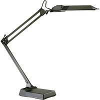 Fluorescent Extended Reach Desk Lamp, 13 W, Fluorescent/LED, 36" Neck, Black XJ106 | Planification Entrepots Molloy
