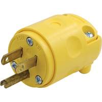 Replacement Plug, PVC, 15 A, 125 V XJ241 | Planification Entrepots Molloy