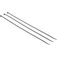 Steel Barb Cable Tie, 7-3/10" Long, 50 lbs. Tensile Strength, Black Planification Entrepots Molloy