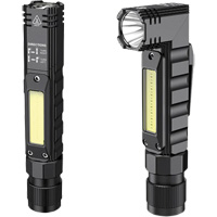 Baladeuse multifonctionnelle, DEL, 500 lumens, Piles Rechargeable Planification Entrepots Molloy