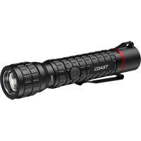 G40R Waterproof Flashlight with Twist Focus, LED, 650 Lumens, Rechargeable Batteries Planification Entrepots Molloy