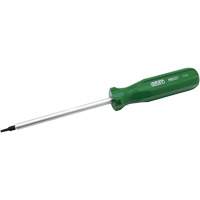 Extra-Long Square Recess Screwdriver, #1 Tip, Round, 10" L, Cushion Grip Handle Planification Entrepots Molloy