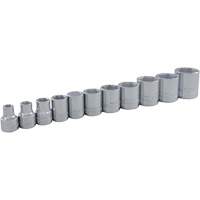 Jeu de douilles SAE, 11 Mcx, Prise de 3/8" Planification Entrepots Molloy