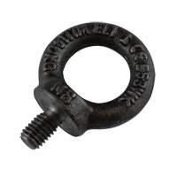 Eye Bolt, 1/8" Dia., 1/2" L, Uncoated Natural Finish, 300 lbs. (0.15 tons) Capacity YC619 | Planification Entrepots Molloy