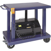 Hydraulic Lift Table, Steel, 24" W x 36" L, 2000 lbs. Capacity ZD867 | Planification Entrepots Molloy